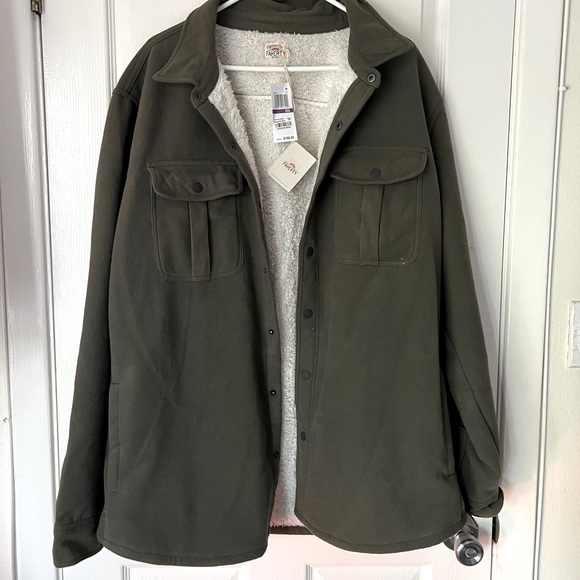 Mens Buttoned Warm Shirt NWT - Picture 1 of 7